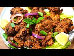 CRISPY JUICY ONION CHICKEN PAKORA RECIPE