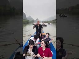 Lần Đầu Phú Lê Hát Dạo Trên Sông #phule #shorts #hatdaotrensong