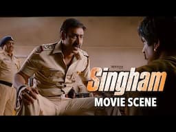 Ajay Devgn Puts Corrupt DSP In His Place With Strong Words | Singham | Movie Scene | Rohit Shetty