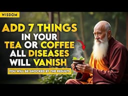 Add 7 INGREDIENTS In Your TEA & COFFEE | All DISEASES Will Be FINISHED | Buddhism | Zen Stories