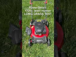 PowerSmart 170cc Self-Propelled Mower VERSUS Long Grass TEST #powersmart #lawnmower