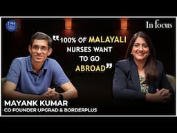 "How can we support nurses who wish to work abroad" Mayank Kumar, BorderPlus @iamwithdhanyavarma