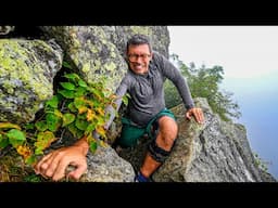 Hiking the TERRIFYING Great Gully Scrambles to Mt Adams | White Mountains New Hampshire