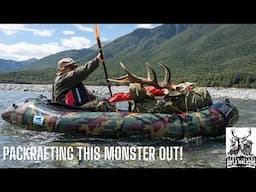 We Fly Camped Hunted an ENTIRE Mountain Range before Packrafting to our Vehicle | Red Stag Hunting