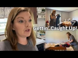 Gettin' Caught Up (seems to take the back burner) | Large Family Vlog