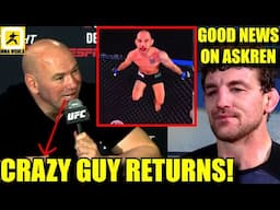 Dana White just announced AN AMAZING MAIN EVENT FIGHT for UFC Noche!,Ben Askren update,Ilia Topuria