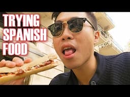 Eating the best Spanish food in Barcelona! | Must eat in Barcelona, Spain