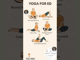 ED Yoga Exercises🔥 #erectilefunction #menshealth #yogaformen