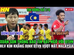 🔴TRỰC TIẾP: XUÂN SON THÔNG BÁO TIN BẤT NGỜ VỚI ĐTVN, HLV KIM KHẲNG ĐỊNH ĐTVN VƯỢT MẶT MALAYSIA