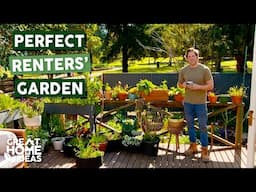 Simple Renter-Friendly Garden Makeover | Great Home Ideas