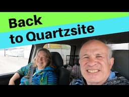 We Left California and Went Back to Quartzsite