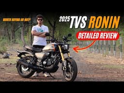 2025 TVS Ronin Review | Negatives & Positives | SR Motoworld