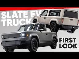 2027 Slate Truck First Look: America's New Cheapest Pickup?