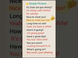 Simple Q&A #learnenglish