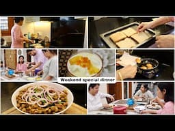 Family dinner on weekend | Simple snack, Main course and desert recipes