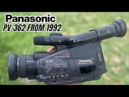 Panasonic PV-362 Camcorder Review & Footage Test