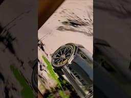 I Painted a Porsche 911 GT3 RS! 🎨🔥 #shorts#Porsche911 #GT3RS  #supercarart #porscheart #artshorts