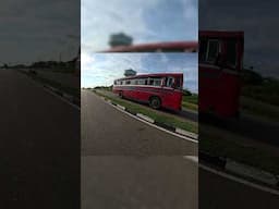 Elephant Charges Motorist 🎬 Kév Le Balch #Shorts #POV