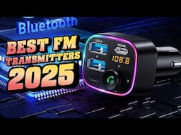 Best Bluetooth FM Transmitters for Cars 2025 - Top 5 Picks!