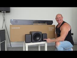 This Premium Soundbar is the BEST I’ve EVER tested. Samsung Q990F Unboxing & Demo!