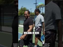 Pickleball entrance on level 10