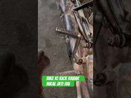 Bike ki kick rabar bar bar nikal jati hai to kya jugad kre #bike #wondermechanic #automobile #hero