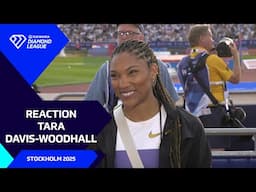 "I got so emotional!"  - Tara Davis-Woodhall on win in Stockholm - Wanda Diamond League 2025