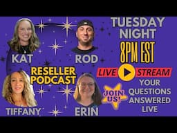Reseller Podcast Live Nurse Flipper Picking and Punching Rebel Junque Thrifting Vegas