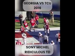 Sony Michel was different at UGA!