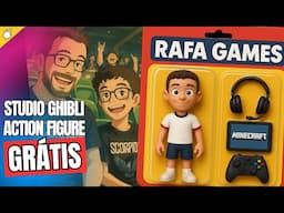 💪Fotos no Estilo Ghibli e Figuras 3D: Veja Como Criar com IA Grátis!
