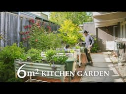 Our 60 sqft Edible Garden Transformation | from Building to Planting