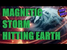 MAGNETIC STORM HITTING EARTH NOW INTENSE AURORA LIKELY FOR NEXT COUPLE DAYS