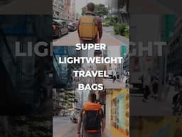 These 3 Bags Are Featherweight but Built to Go