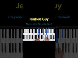 Jealous Guy piano arrangement
