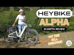 Heybike Alpha ($1599 Mid Drive Fat Tire eBike Review)