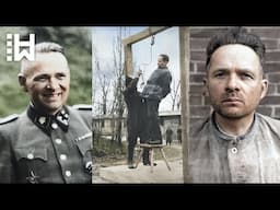 Public execution of Nazi commandant of Auschwitz whom angry crowd almost tore to pieces- Rudolf Höss