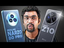 Realme Narzo 80 Pro vs iQOO Z10 Full Comparison | Which is the Best Smartphone under 25000