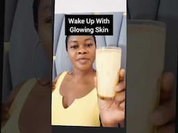 Wake Up With Glowing Skin Take This Drink #beauty #skincare