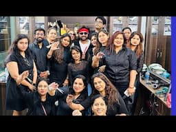 Day 3rd Master Class Mumbai Sam and Jas Hair Academy by Jas Sir