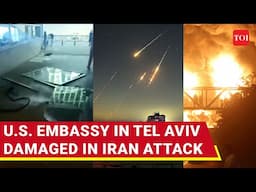 Iran’s FIRST ‘Direct Attack’ On US; American Embassy In Tel Aviv Damaged Amid Massive Blasts