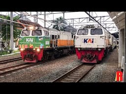 Koleksi Lokomotif & Rangkaian Kereta Api Spesial Event Stiker Tematik Tahunan