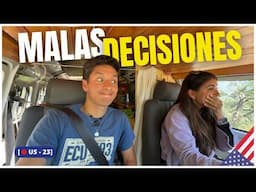 ⛔️NO SABÍAMOS que podía pasar ESTO🫠 [así es viajar en una kombi antigua por EEUU 🇺🇸]