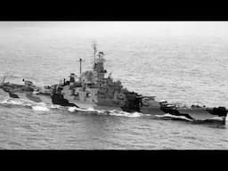 USS Indiana - Famously Broke Washington’s Bow