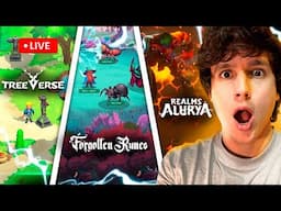 PLAY TO EARN GAMES! Treeverse gameplay, Runiverse gameplay, Realms of Alurya Gameplay