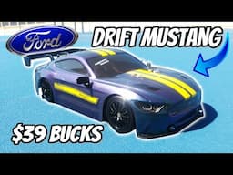 RC Drift FORD MUSTANG For UNDER $40 | ENOZE 8102