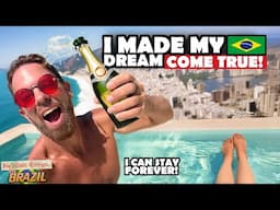 Rio: Bought a Penthouse for ALL Money: Now I Can Stay in Brazil FOREVER! 🇧🇷| Getting Golden Visa