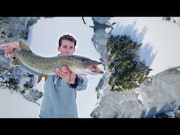 Two Days on the Ice - Fishing and Exploring Frozen Maine