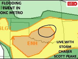 Flooding event in OKC metro