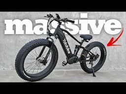 This Electric Mountain Bike is MASSIVE | Yotobike Leopard Pro Review