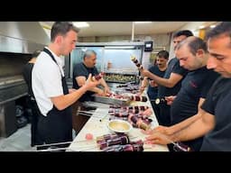 OLDEST Restaurant in Turkey, Gaziantep - Turkish Street Food Factory 🔪🔪